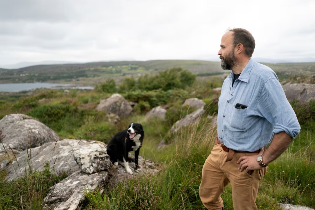 Eoghan and his dog credit Chris Maddaloni:The Irish Times.avif