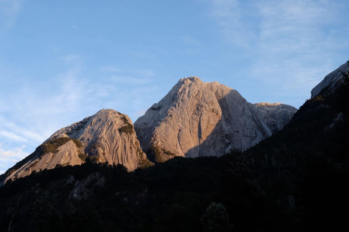 Sunset over the Cochamo Mountain  Credit: Freyja Foundation