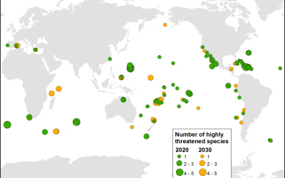 Globally important islands where eradicating invasive mammals will benefit highly threatened vertebrates