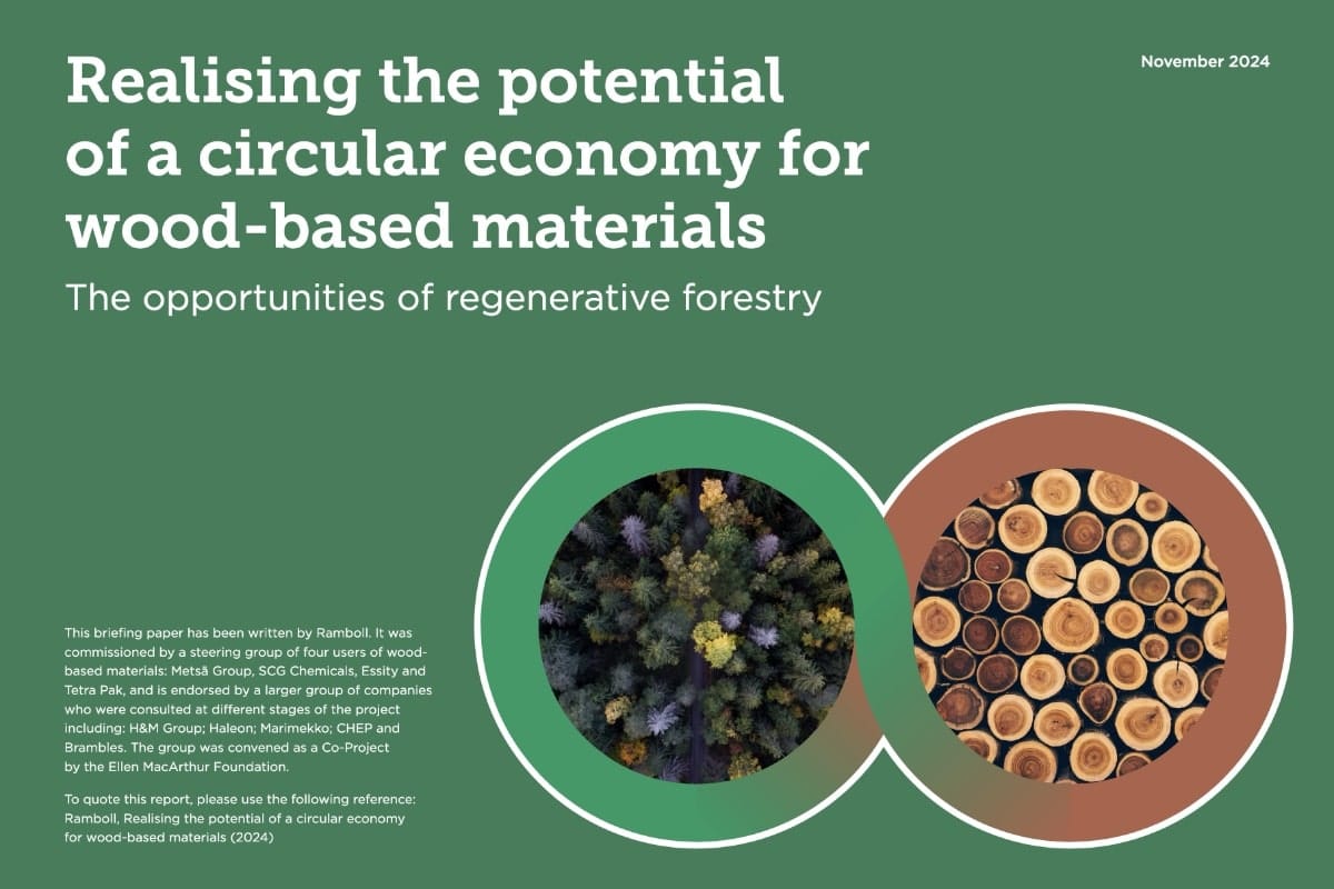 Realising the potential of a circular economy for wood-based materials