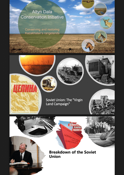 Conserving and restoring Kazakhstan‘s rangelands slides thumbnail