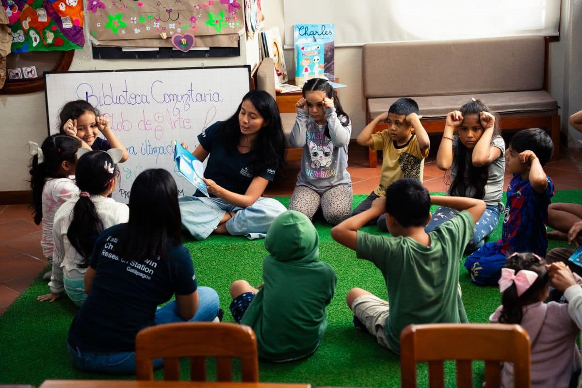 Environmental education program. Credits:Carlos Espinosa. CDF