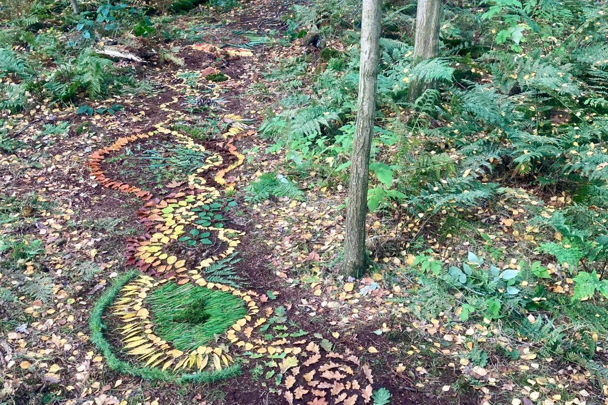 Land Art. Credit: Broughton Sanctuary