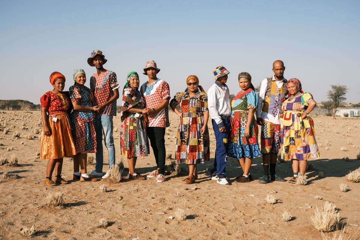 Members of the Nama community. Credits: Gary van Wyk