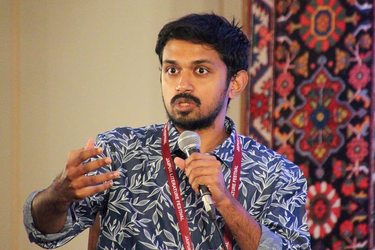 Yuvan Aves, writer, at the 2025 Jaipur Literature Festival in Jaipur, India. Credits: Sriya Sarkar. Wikipedia