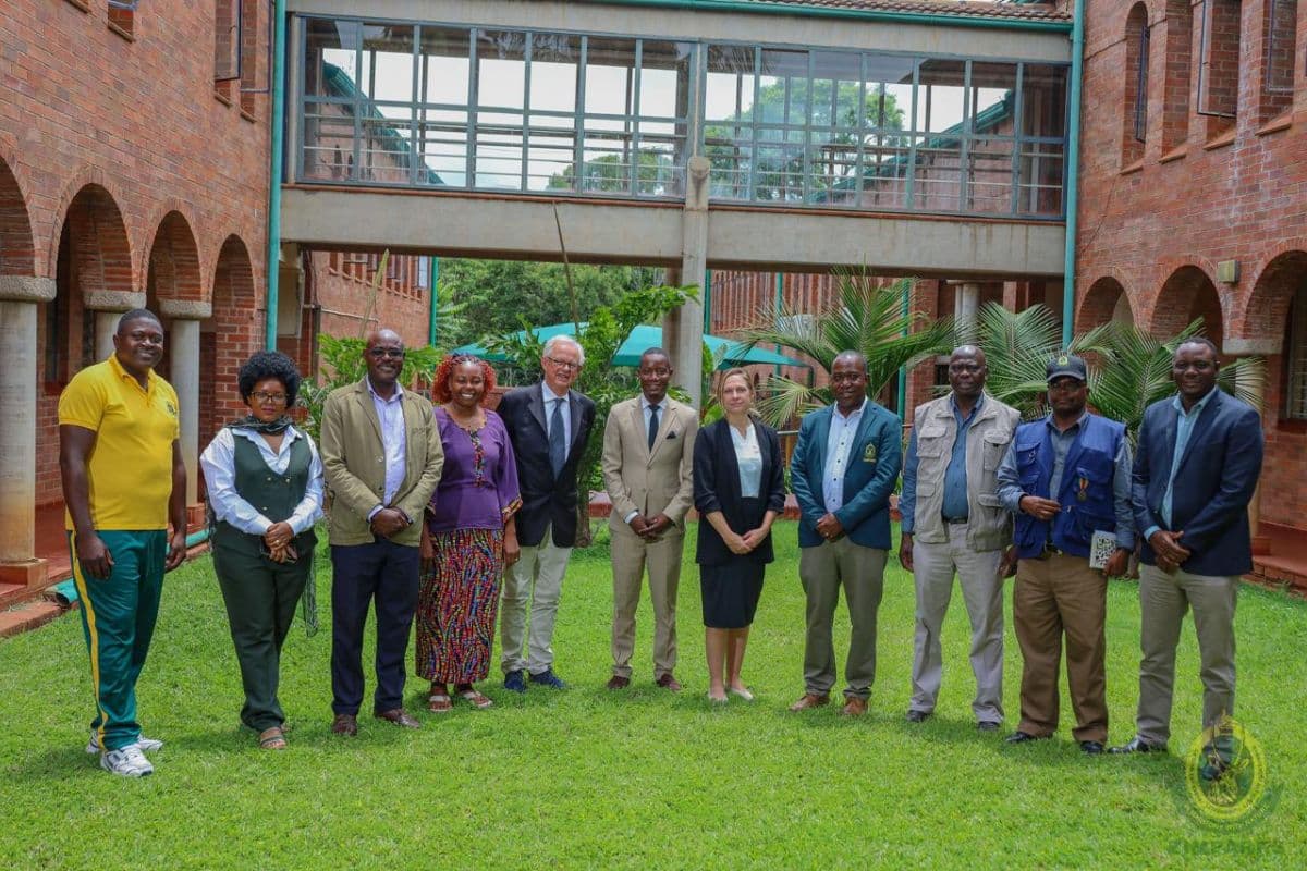 The Global Rewilding Alliance team with key regional partners in Harare, Zimbabwe, in January 2026, Credit: Global Rewilding Alliance