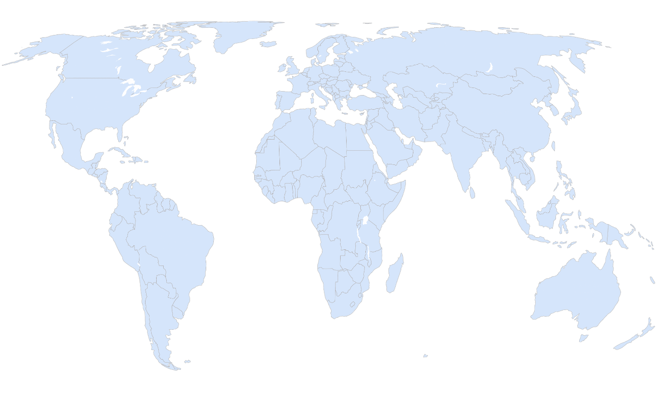 Map showing wetlands case study locations